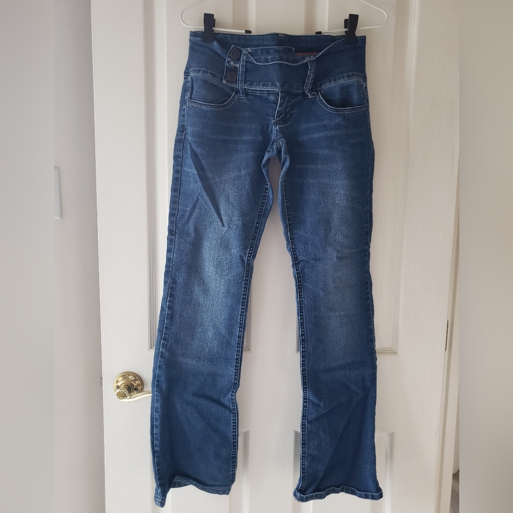 A pair of Indigo Rein jeans